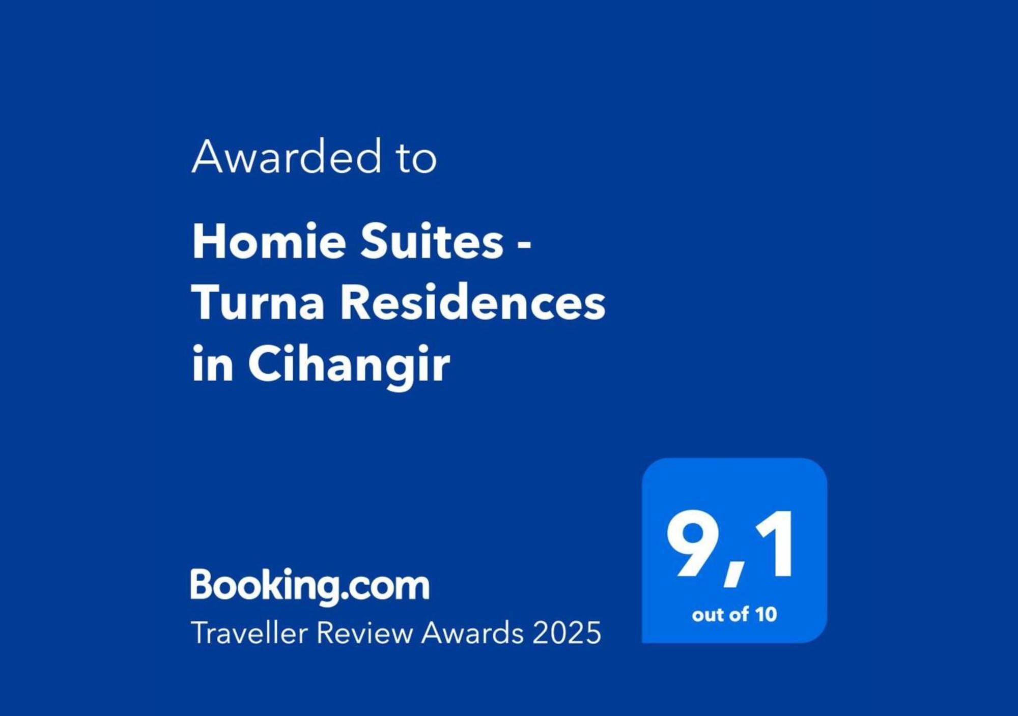 Homie Suites - Turna Residences In Cihangir Istanbulská provincie Exteriér fotografie